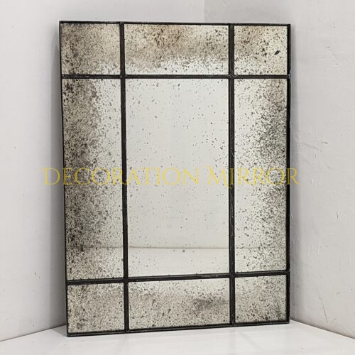 Industrial Antique Mirror Wall
