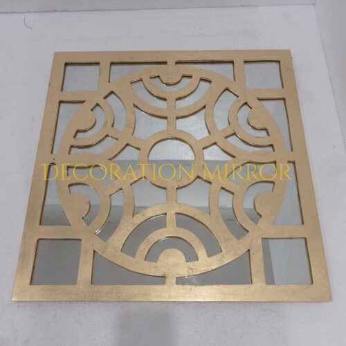 Modern Mirror Gold Leaf DM130002 2