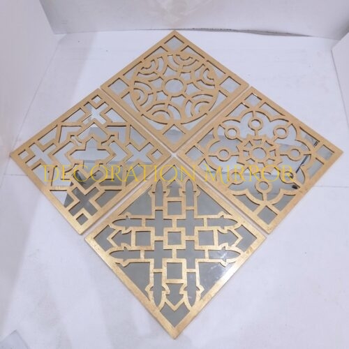 Modern Mirror Gold Leaf DM130002 6