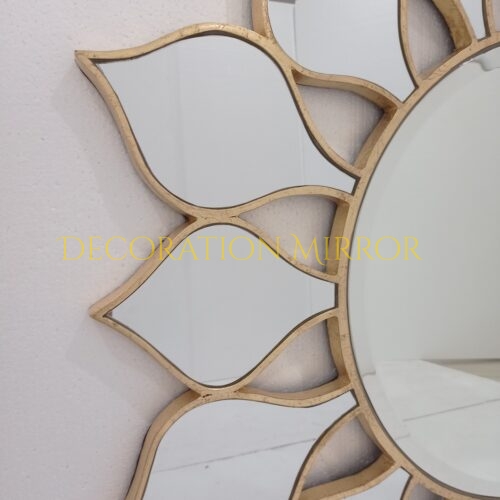 Modern Mirror Gold Leaf DM130005 4