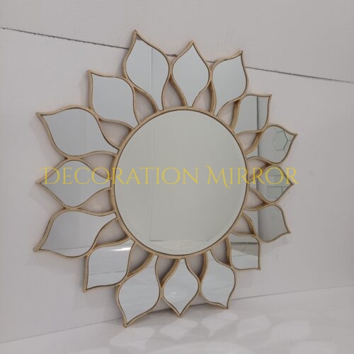 Modern Mirror Gold Leaf DM130005 7