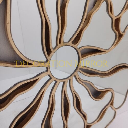 Modern Mirror Gold Leaf DM130006 5