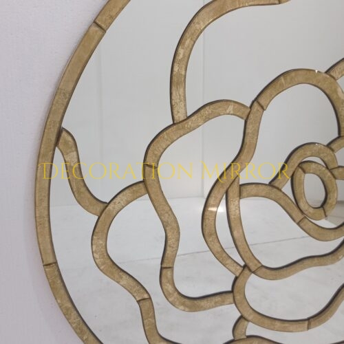 Modern Mirror Stack Gold Leaf DM1300035