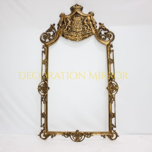Industrial Metal Frame Mirror