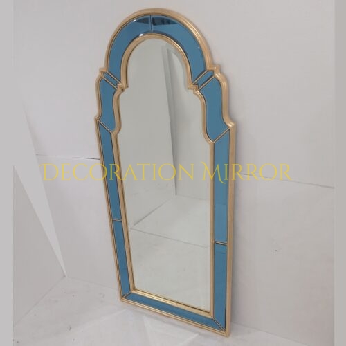 Modern Mirror Gold Leaf DM130007 2