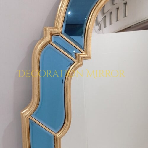 Modern Mirror Gold Leaf DM130007 4