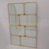 Modern Mirror List Gold Leaf With Mirror DM1300101